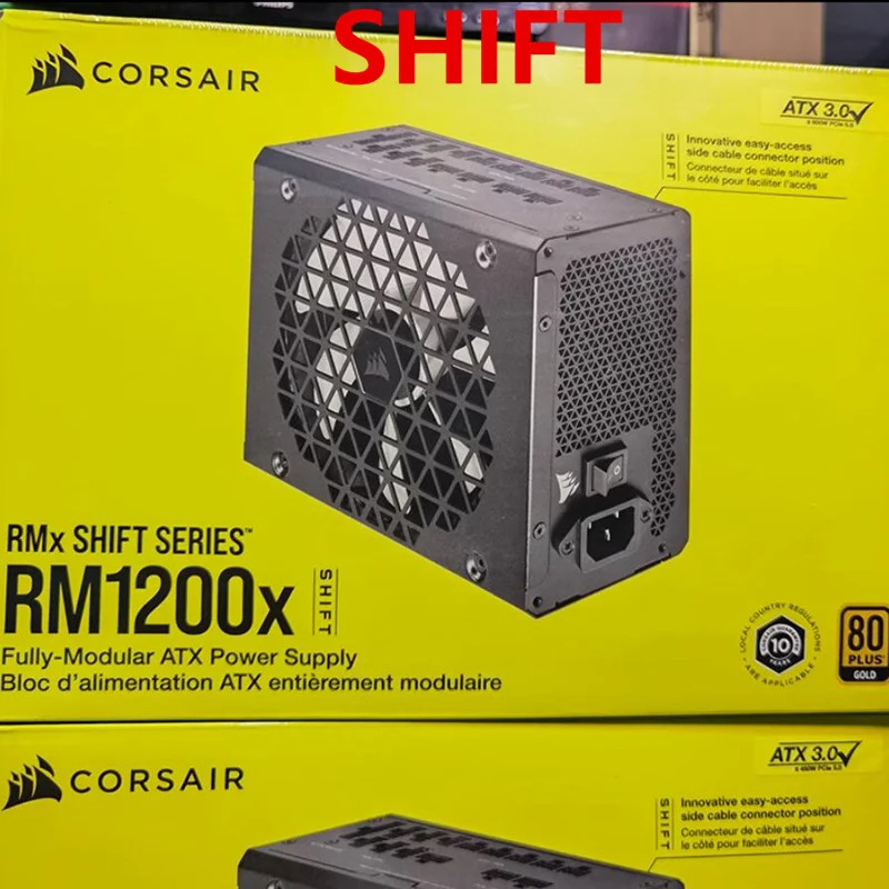 CORSAIR RMX SHIFT 3.0 PCIE5.0 4090 1200W RM1200X CP-새 전원공급장치 9020254