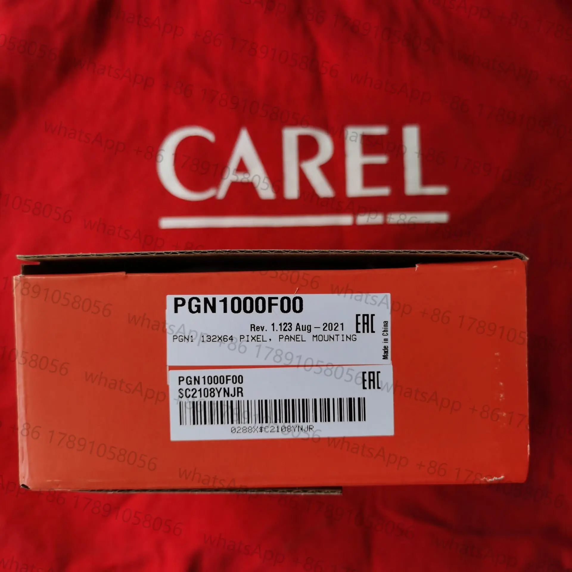 PGN1000F00 CAREL 오리지널 오퍼레이터 패널 PGD1000F00 교체