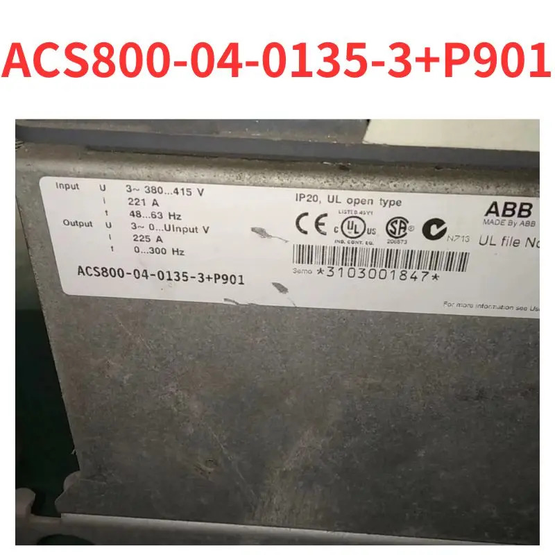 리퍼 완료 ACS800-04-0135-3 P901 주파수 변환기 신
