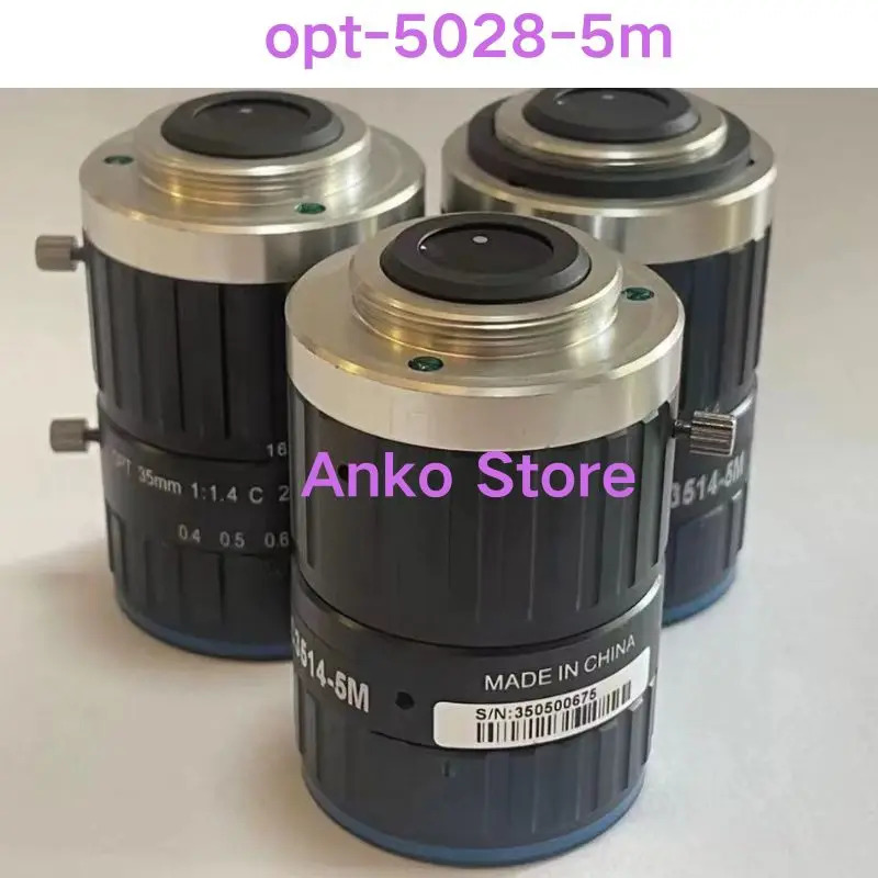 산업렌즈 opt-5028-5m 리퍼 OK