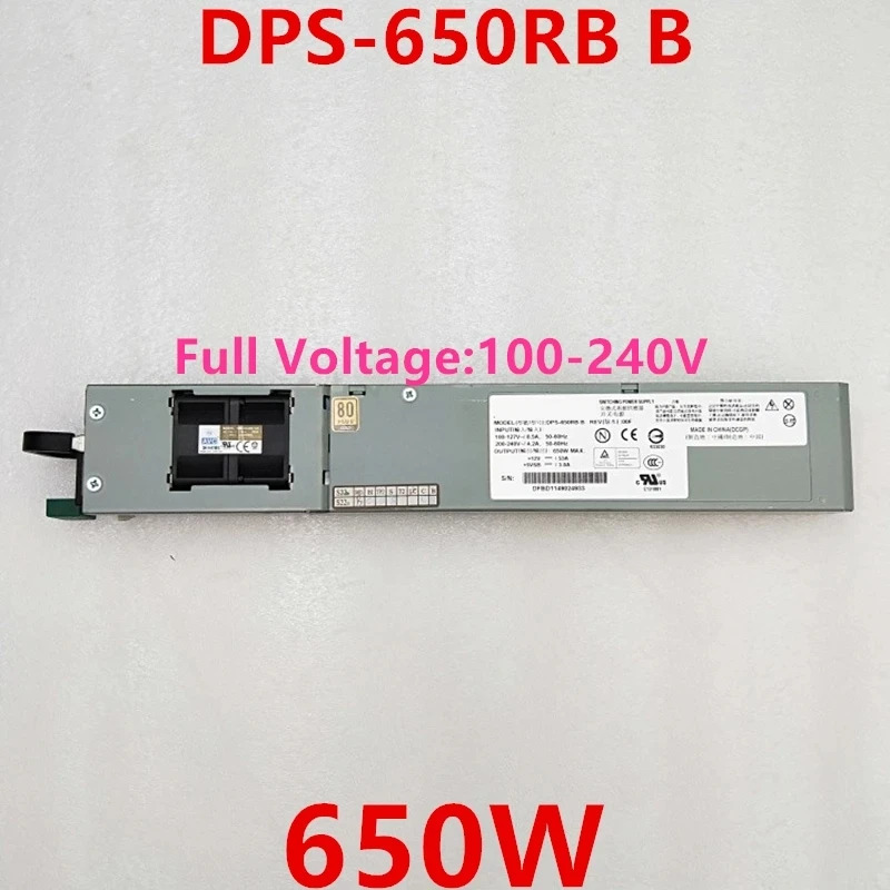 델타 460W DPS-460KB L 500W DPS-550AB-11 H 650W DPS-650RB B새 원본 전원공급장치
