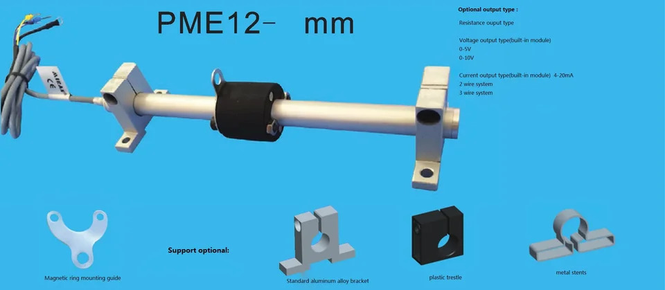자기 저항 변위센서 PME12 50-1000mm