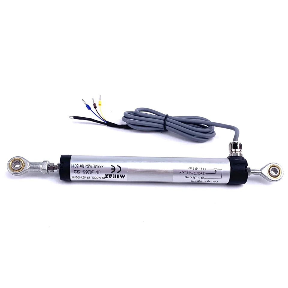 MIRAN Technology KPM23 충격 흡수기 선형 위치 센서 로드 엔드 조인트 포함