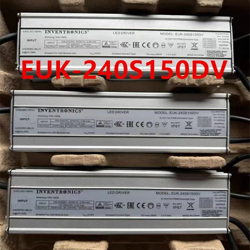 Inventronics 80-229V 240W 전원공급장치 EUK-240S150DV거새 미사전원공급장치
