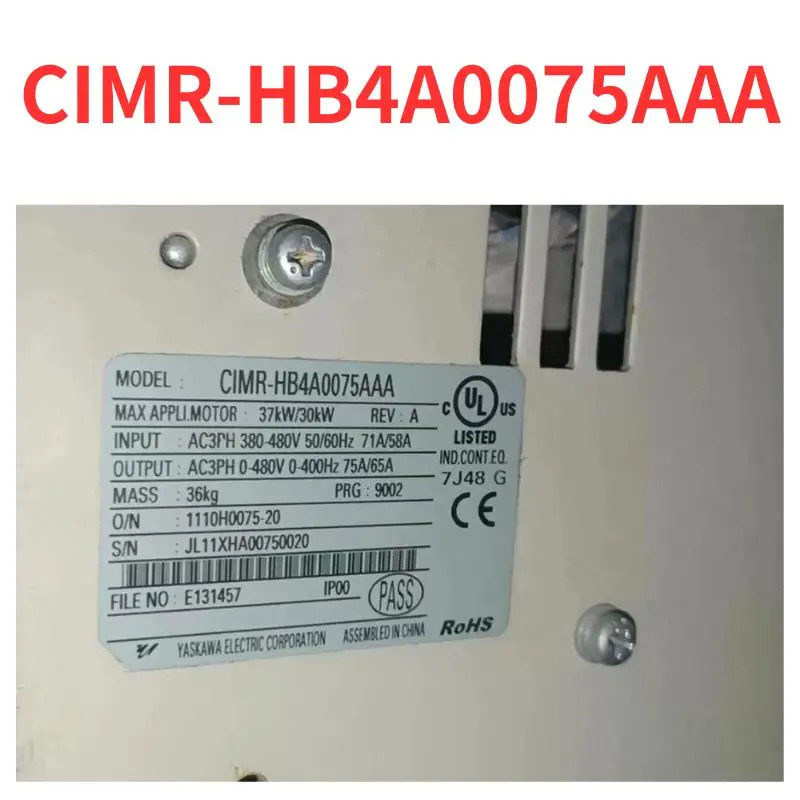 CIMR-HB4A0075AAA 주파수 변환기 리퍼 완료 신
