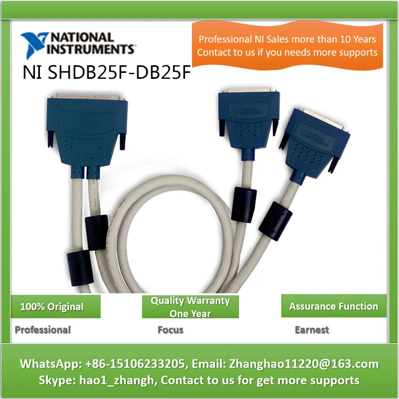 NI SHDB25F-DB25F 케이블 C 시리즈 I/O 액세서리 모듈