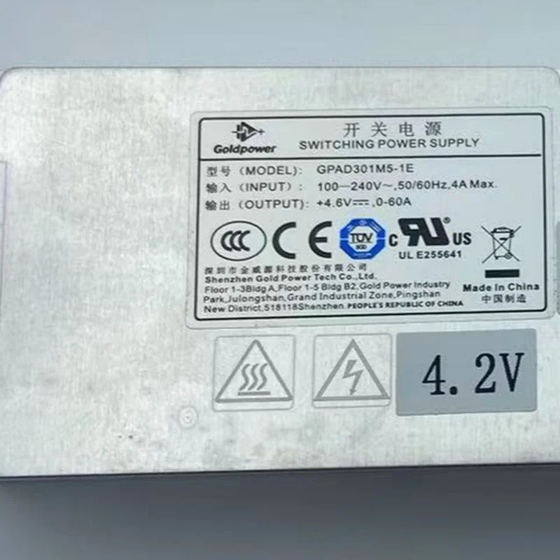 Goldpower 4.6V60A 300W GPAD301M5-1E리퍼 전원공급장치는 것처럼 작동