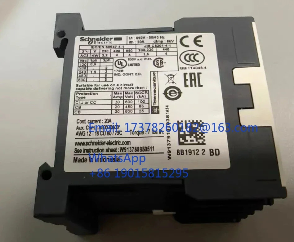 LP1K0910BD3 AC 접촉기