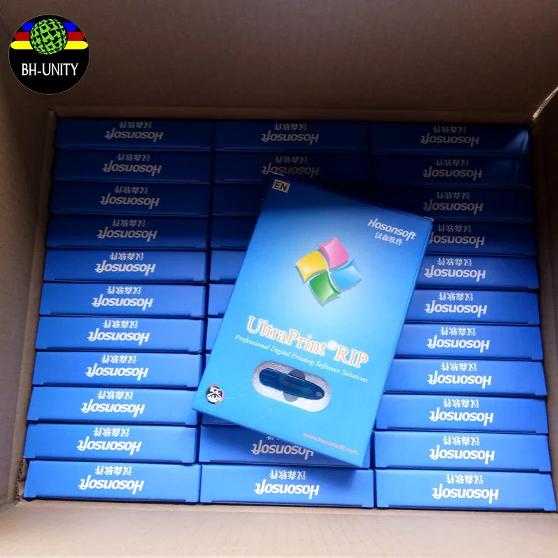 프로 디지털 인쇄 RIIN 소프트웨어 Hosonsoft 프린트 RIP dx5 xp600 5113 헤드 에코 솔벤트 잉크젯 프린터용