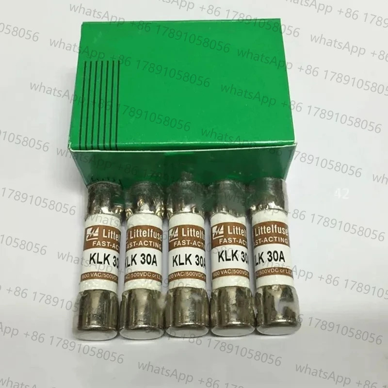 10PCS 원본 10X38 퓨즈 KLK 1 /2/3/4/5/6/8/10/12/15/20/25/30 600VAC
