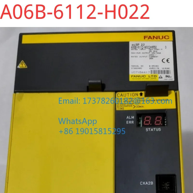 A06B-6112-H022 H550 리퍼 완료상태서보 드라이브