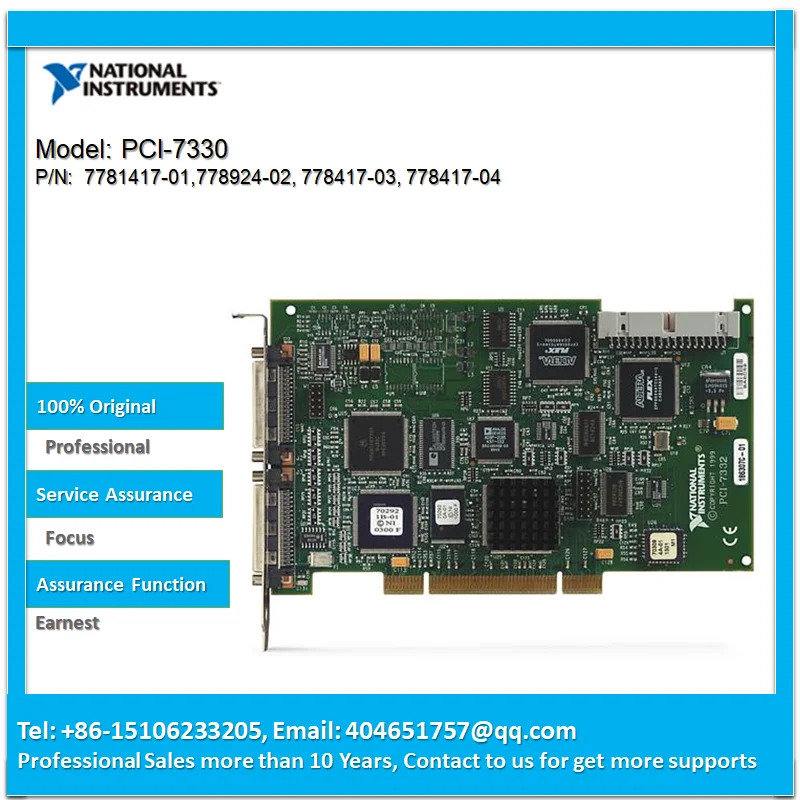 PCI 스텝퍼 모션 컨트롤러 NI PCI-7330 778417-01 778924-02 778417-03 778417-04
