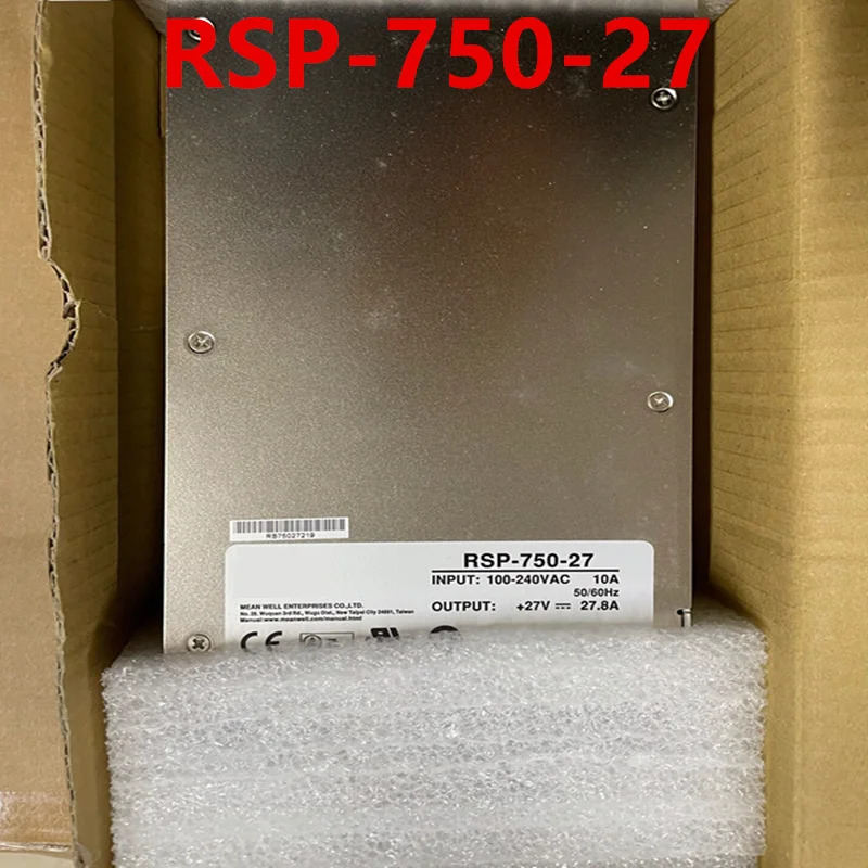오리지널 전원공급장치 RSP-750 RSP-750-27 27V 27.8A 750W