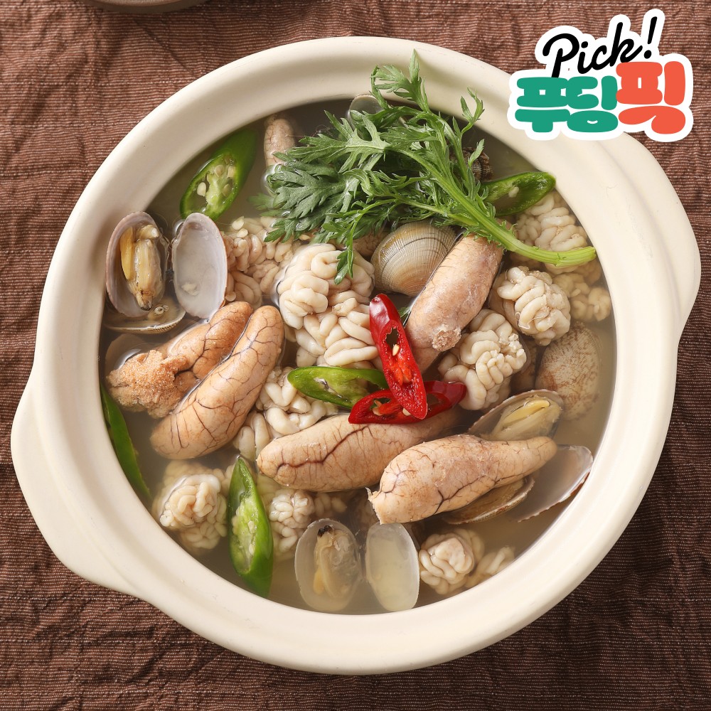 [푸딩픽] 맑은 알탕 410g 바지락 알곤이 지리탕 - 상품 이미지