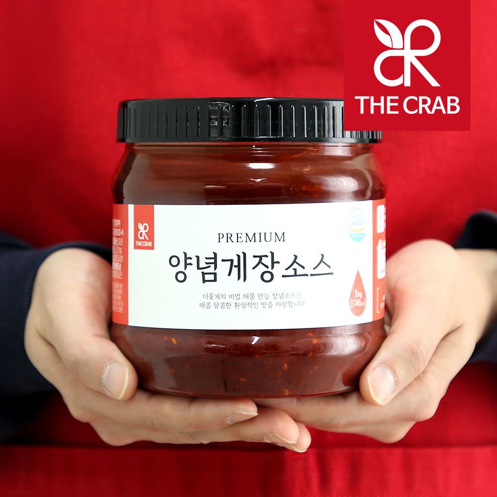 더꽃게 DIY 양념게장 양념소스 1kg 꽃게장 무침 해물전용 만능소스 상품 이미지