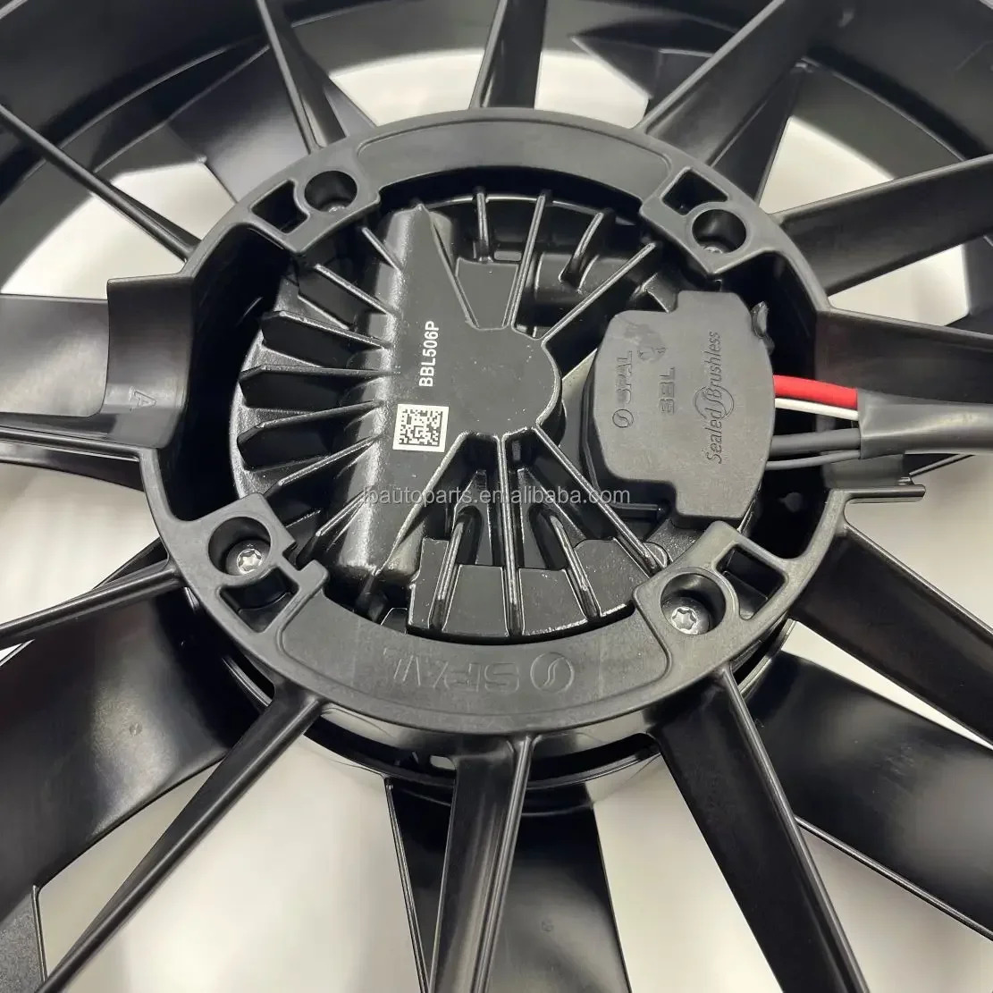 차량 라디에이터 냉각 Spal VA89-ABL320P/R/A/N-94A 12V 고성능 브러시리스 축 팬