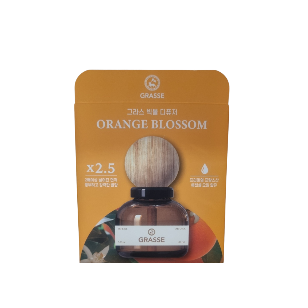 불스원 그라스 빅볼 디퓨저 오랜지 블라썸 100ml x1개 - 상품 이미지