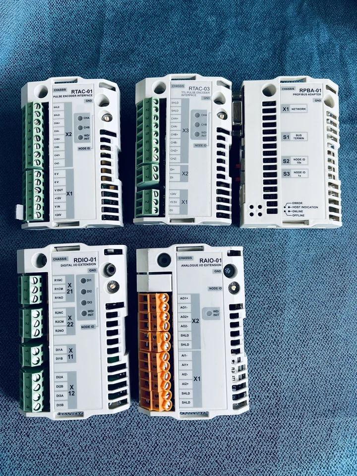 RPBA-01 RTAC-03 RAIO-01 RTAC-01 RDIO-01ABB800 주파수 변환기 통신 모듈