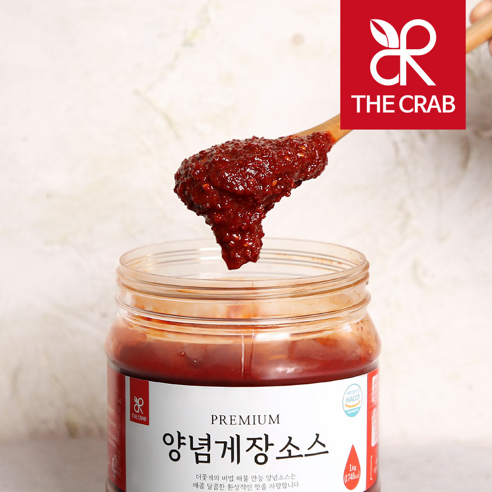 더꽃게 DIY 양념게장 양념소스 1kg 꽃게장 무침 해물전용 만능소스 상품 이미지