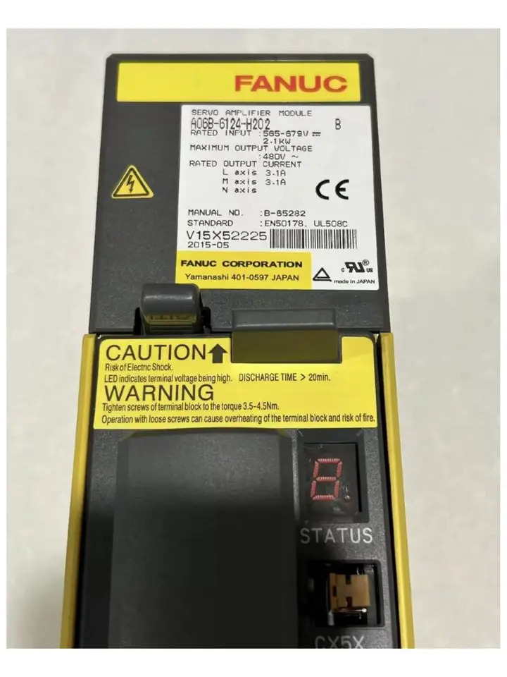 리퍼 A06B-6124-H202 서보 드라이버 완료