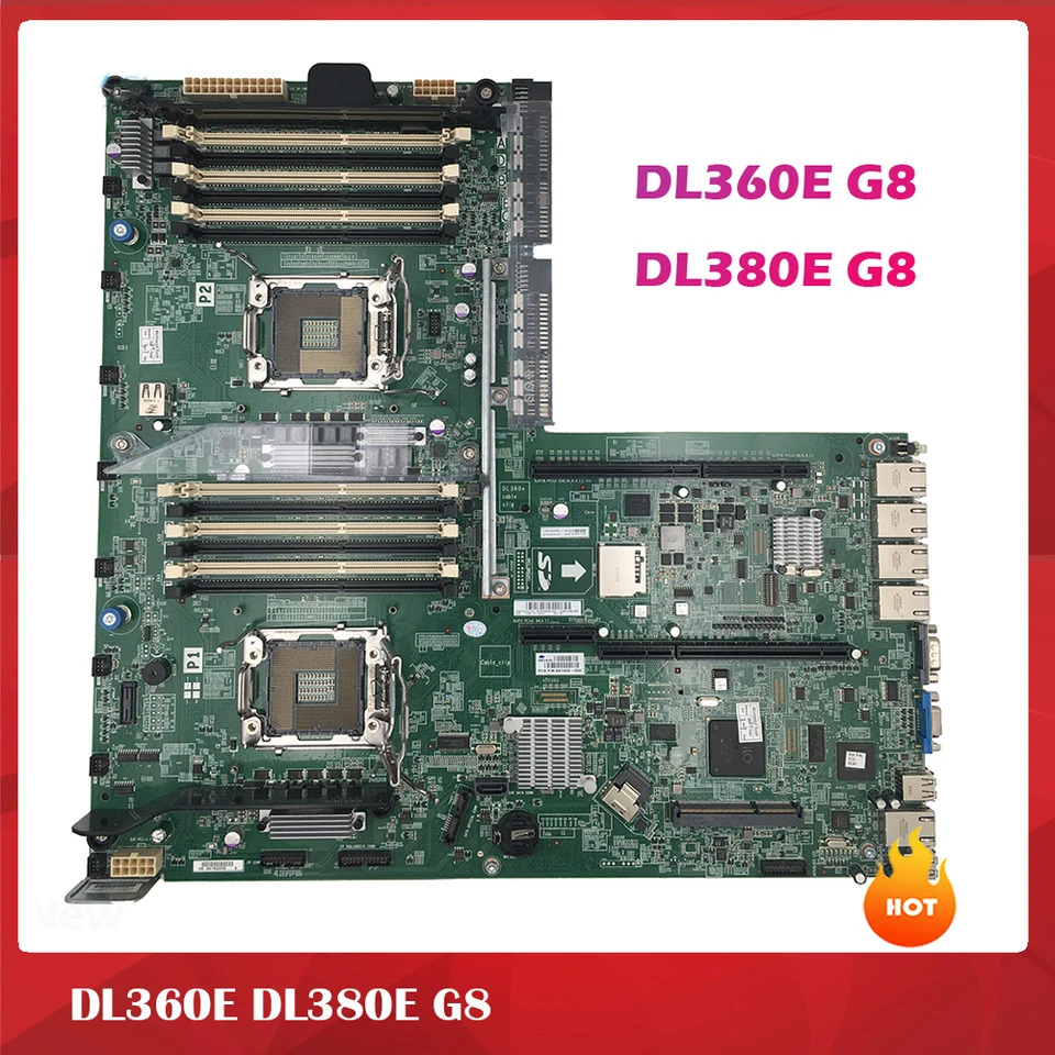 hp호환 DL360E DL380E G8 647400-001 684956-001 684893-001 647400-002 V2 워크스테이션 마더보드 리퍼 완료 고품질