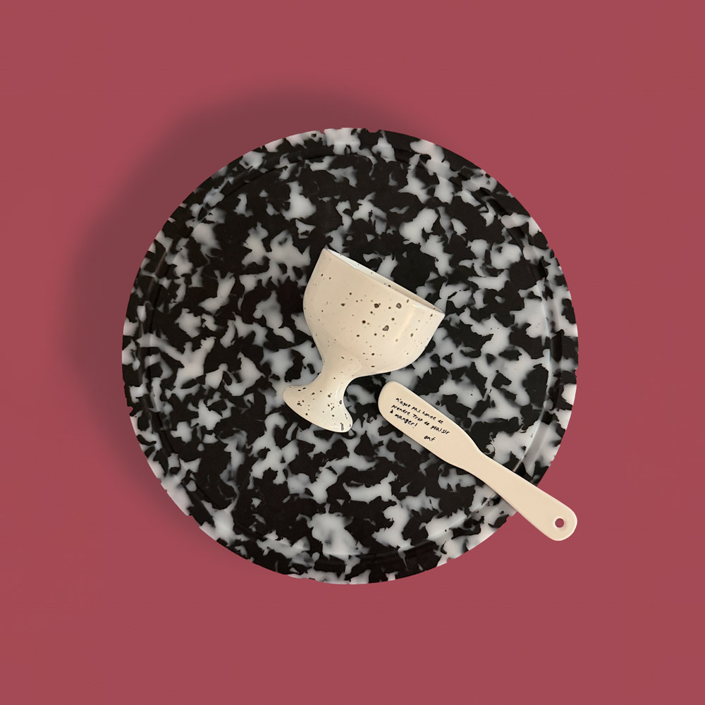 살림오늘 발레 컨페티 UPE 프리미엄 도마 써클홈 30X30, 오션루비 - 상세 이미지 3