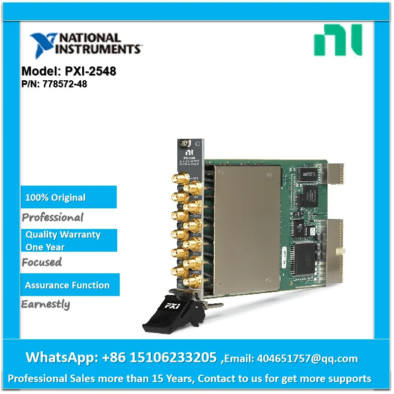 NI PXI-2548 RF 릴레이 모듈