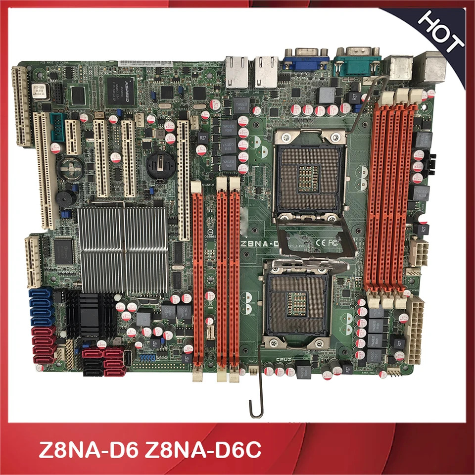 ASUS호환 Z8NA-D6 Z8NA-D6C 1366 X58 오리지널 서버 마더보드 고품질