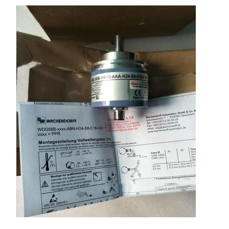 WACHENDORFF WDGI 인코더 58B-10-5000-AB-G24-L2
