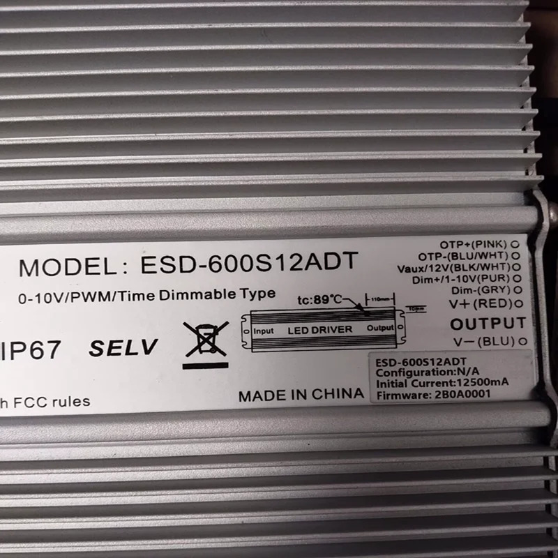 INVENTRONICS 24-60V 600W 전원공급장치 ESD-600S12ADT거새 미사전원공급장치