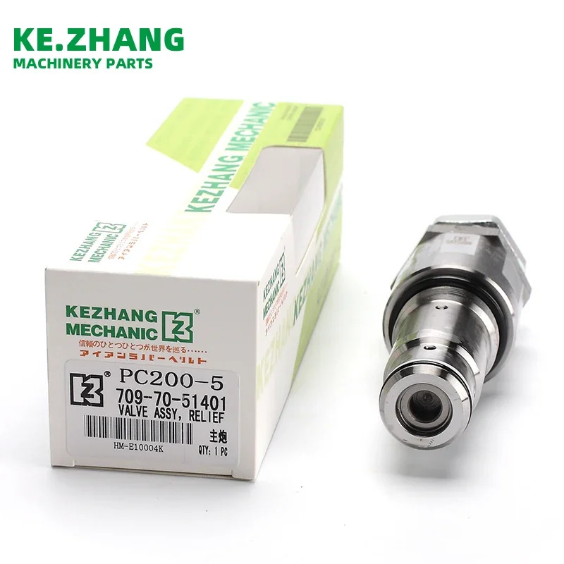 Kezhang 유압 메릴리프 밸브 굴삭기 예비 부품PC200-5 PC300-5 PC210-5 PC220-5 PC130-7 709-70-51401 723-30-90101