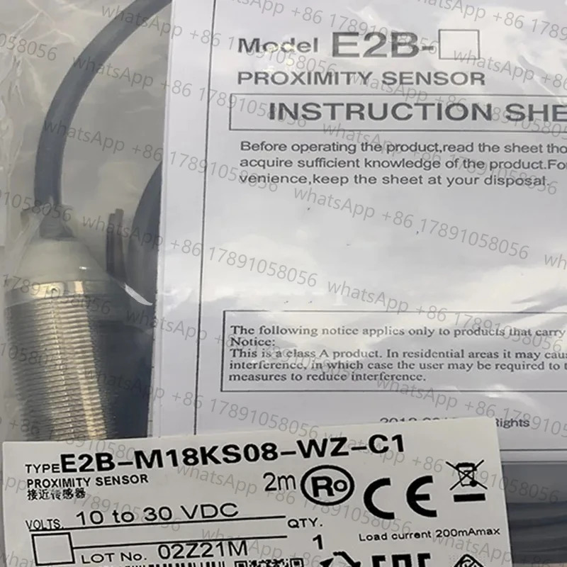 3PCS 스위치 E2B-M18LS08-WP-B2 E2B-M18KS08-WZ-C1 E2B-M18LN16-WP-B2 E2B-M18KN16-WP-B1