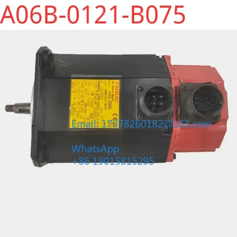 A06B-0121-B075 FANUC 리퍼 서보모터 감지 OK