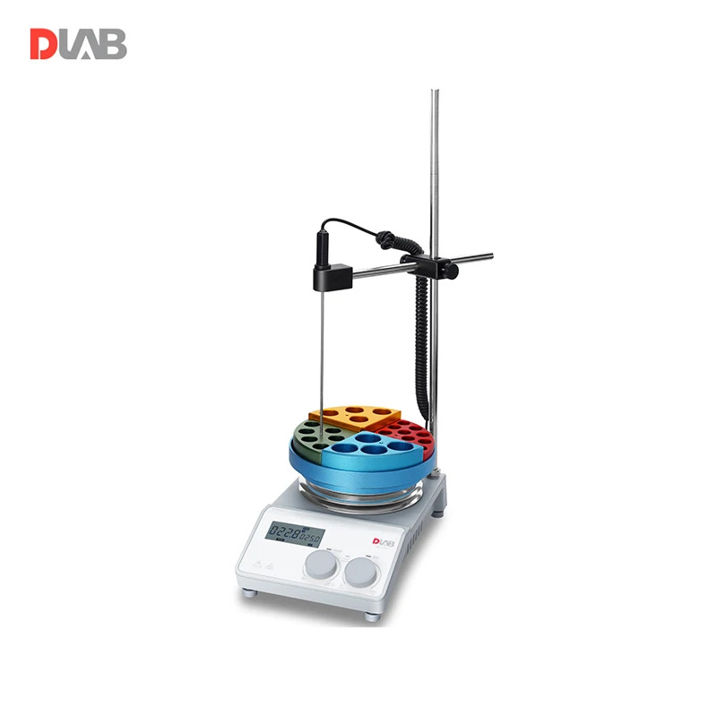 CNC 가열 마그네틱 교반기 5 인치 항온 MS-H-ProA DC 브러시리스 포인트 기계 둥근 바닥 플라스크