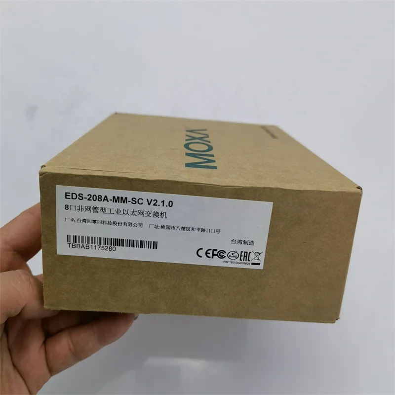 MOXA EDS-208A 비형 이더넷 스위치 8 포트