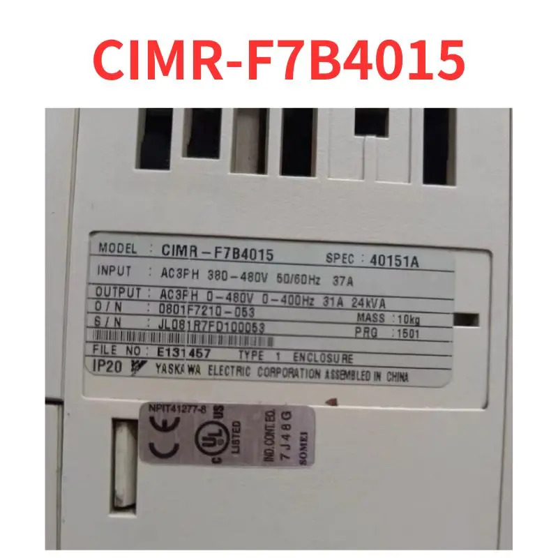CIMR-F7B4015 주파수 변환기 리퍼 완료 신