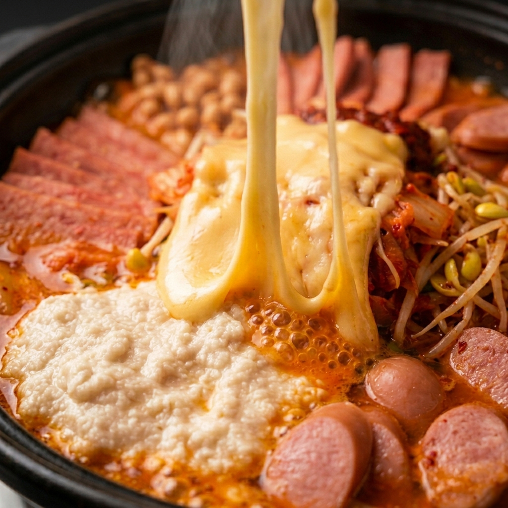 [원주맛집 민병선식당] 크리미 비지 부대찌개 2인분 600g - 상세 이미지 3