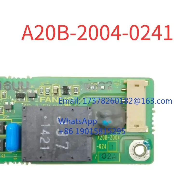 A20B-2004-0241 리퍼 완료 ok I/O 보드 상태