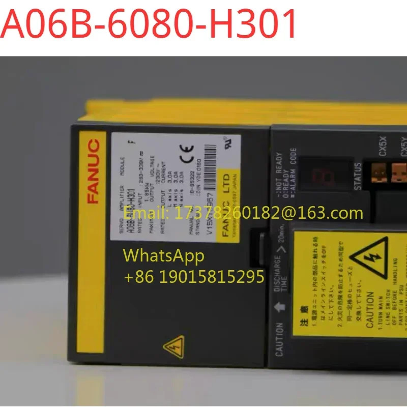 A06B-6080-H301 리퍼 완료상태서보 드라이브