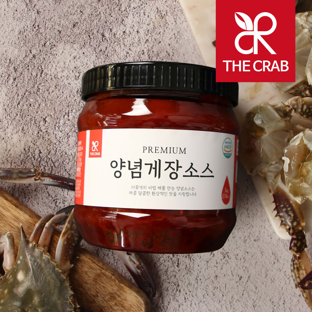 더꽃게 DIY 양념게장 양념소스 1kg 꽃게장 무침 해물전용 만능소스 상품 이미지