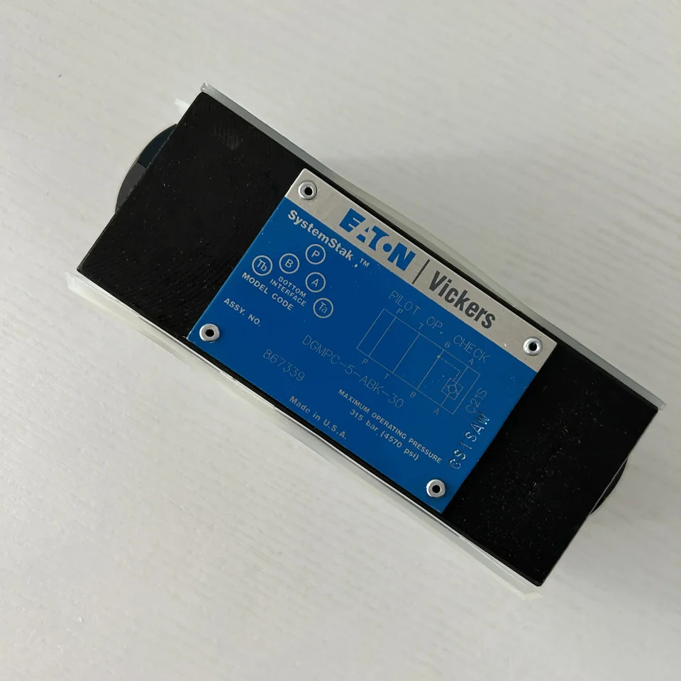 DGM호환PC-5-ABK-30 유압 단방향 밸브 DN10 압력 315bar 4570 psi