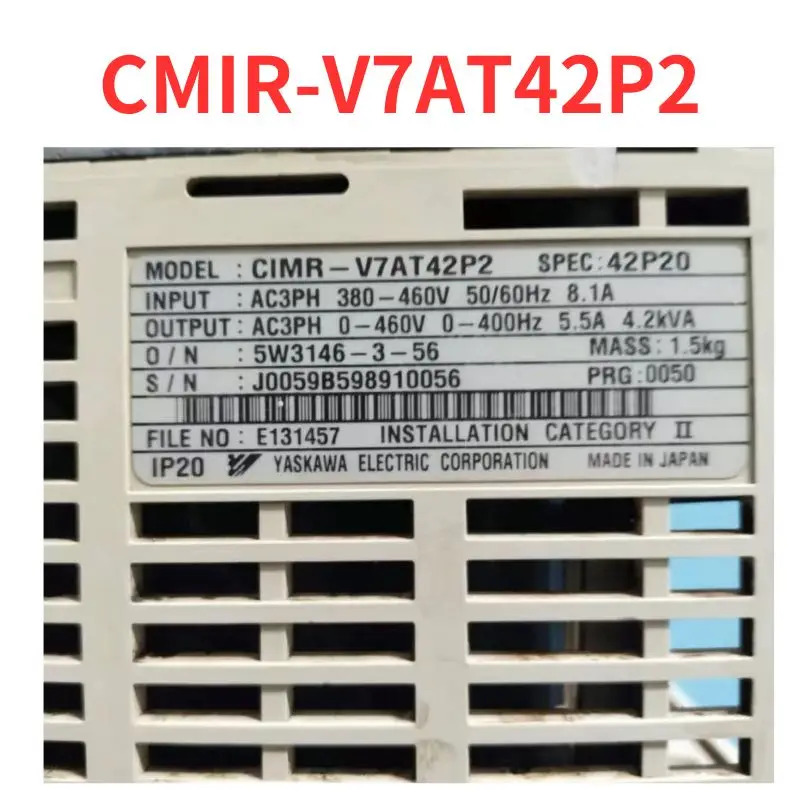 CMIR-V7AT42P2 주파수 변환기 리퍼 완료 신