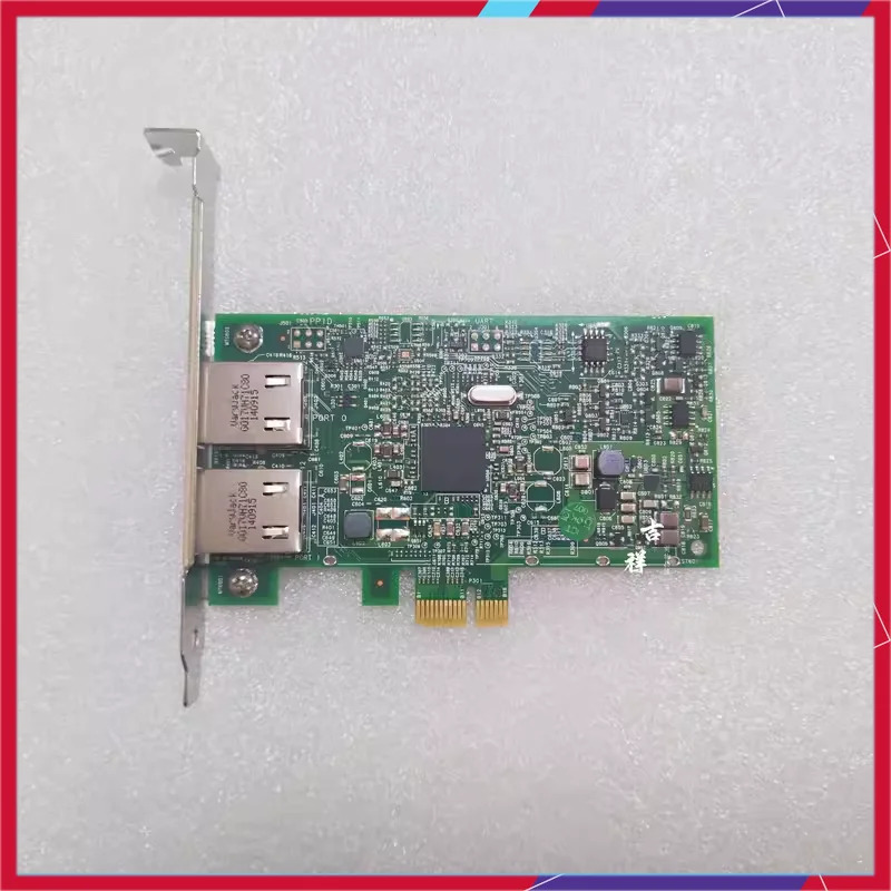 DELL기가비트 네트워크 카드 브로드컴 듀얼 포트 PCI-E X1 0FCGN 557M9 BCM5720