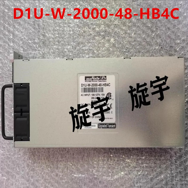 MURATA 2000W 전원공급장치 D1U-W-2000-48-HB4C 오리지널 신