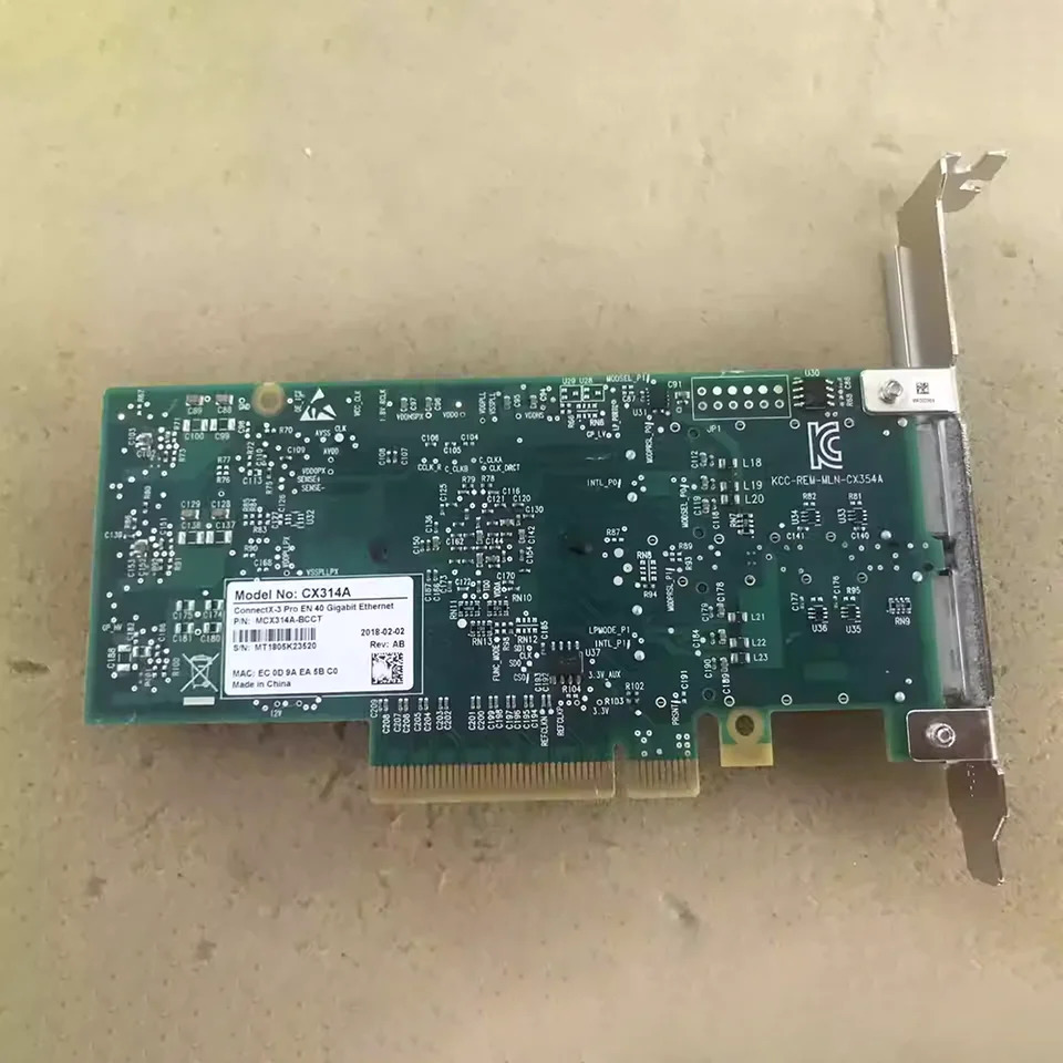 Mellanox ConnectX-3 Pro EN 듀얼 전기 포트 이더넷 카드 MCX314A-BCCT CX314A 40G
