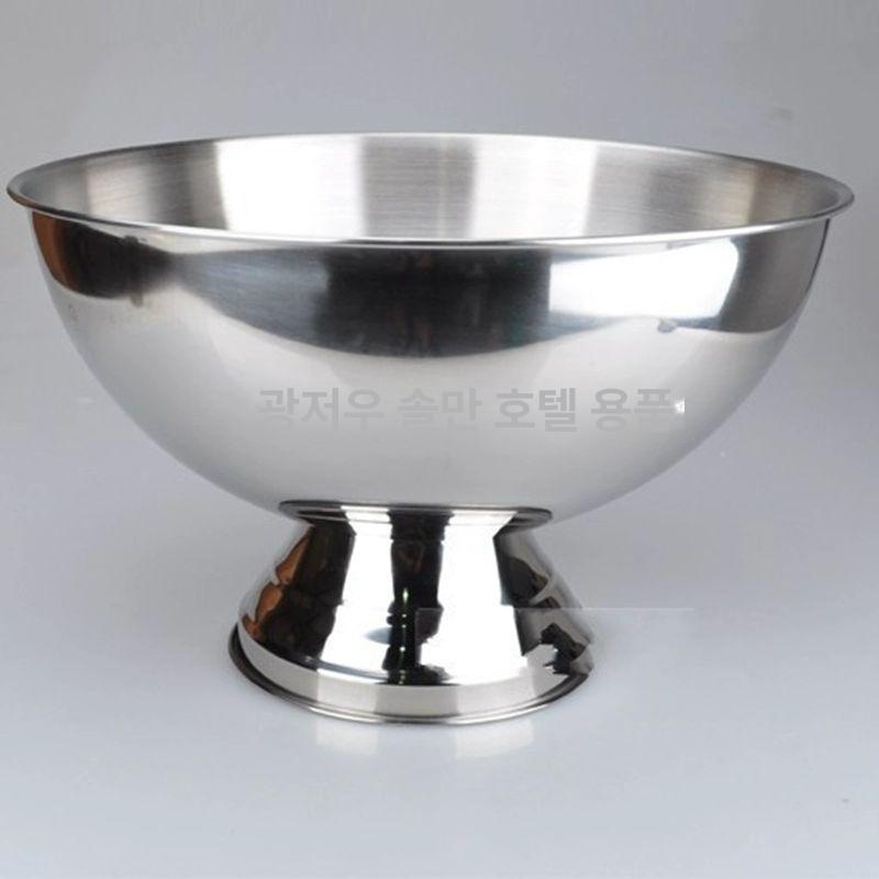 스테인리스 쿨러 칠링버킷 얼음바스켓 아이스버킷 샴페인바스켓 위스키 업소용 술 - 상세 이미지 2