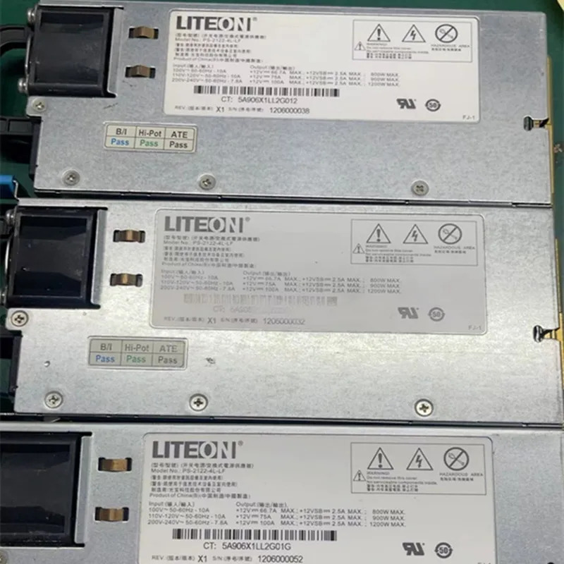 LITEON 1200W PS-2122-4L-LF리퍼 전원공급장치가 새 처럼 작동함