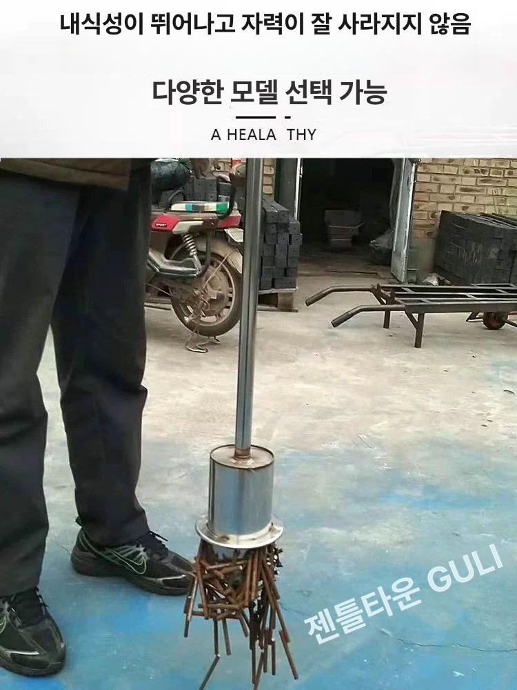 청소기 집게 산업용 철가루제거 제거기 막대 픽업 흡착기 공업용 영구 자석바 수거기 - 상세 이미지 2