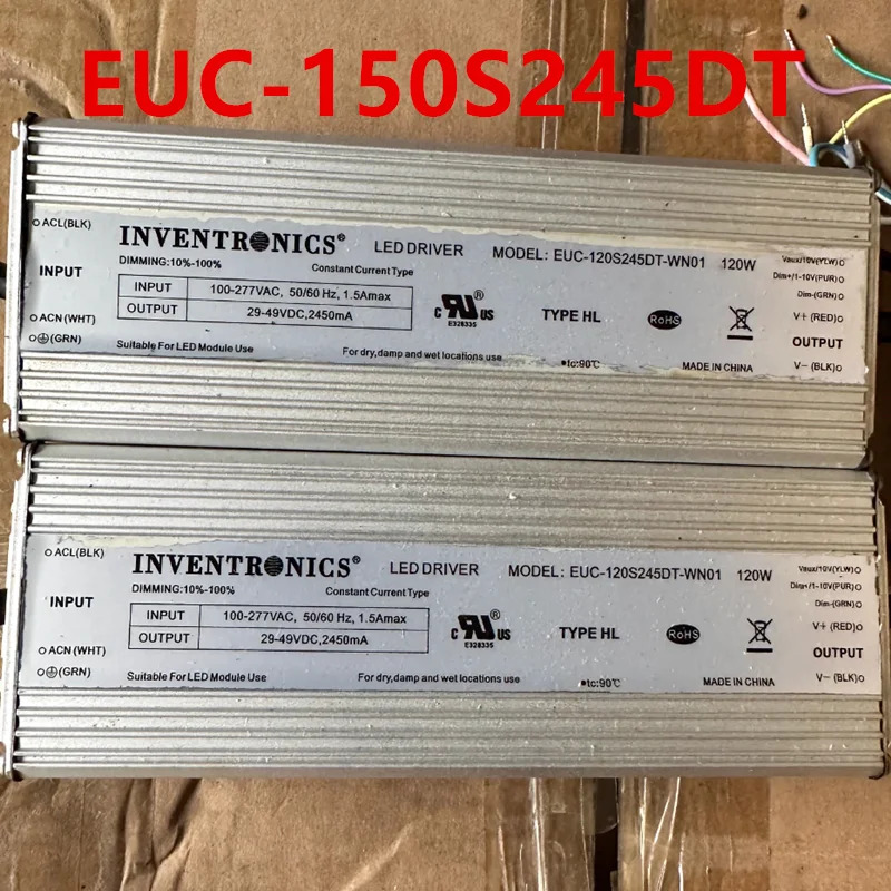 Inventronics 29-49V 150W 전원공급장치 EUC-150S245DT거새 미사전원공급장치