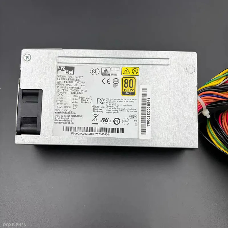 ACBEL Flex Itx 소형 전원공급장치 FLXA5351A 1U 350W 신